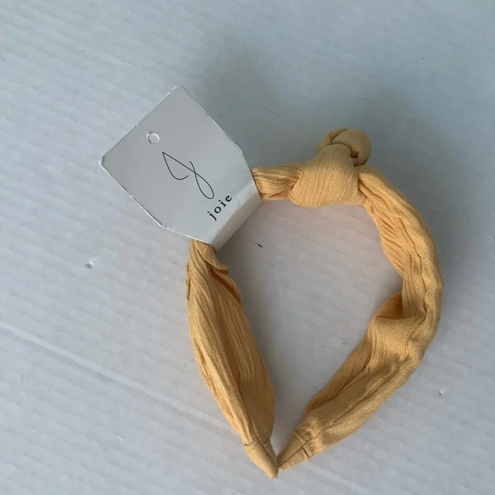 NEW Joie yellow headband